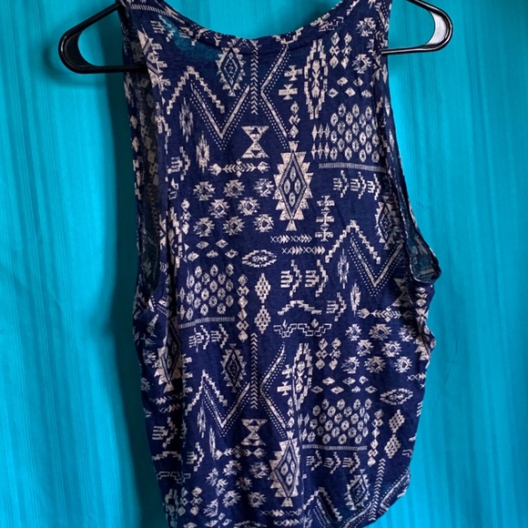 Geo Print Blouse - Picture 2 of 2